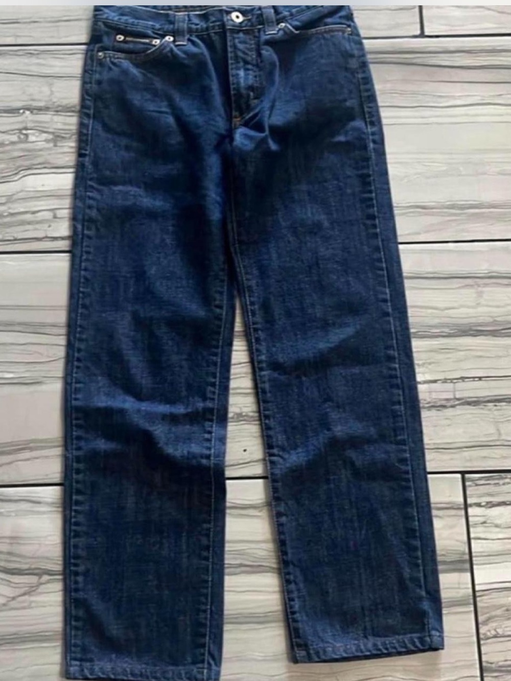 Boys Dolce & Gabanna Classic Dark Blue Straight-Leg Jeans. Size 26 waist